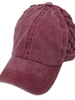C.C Criss Cross Cap NWT- Berry